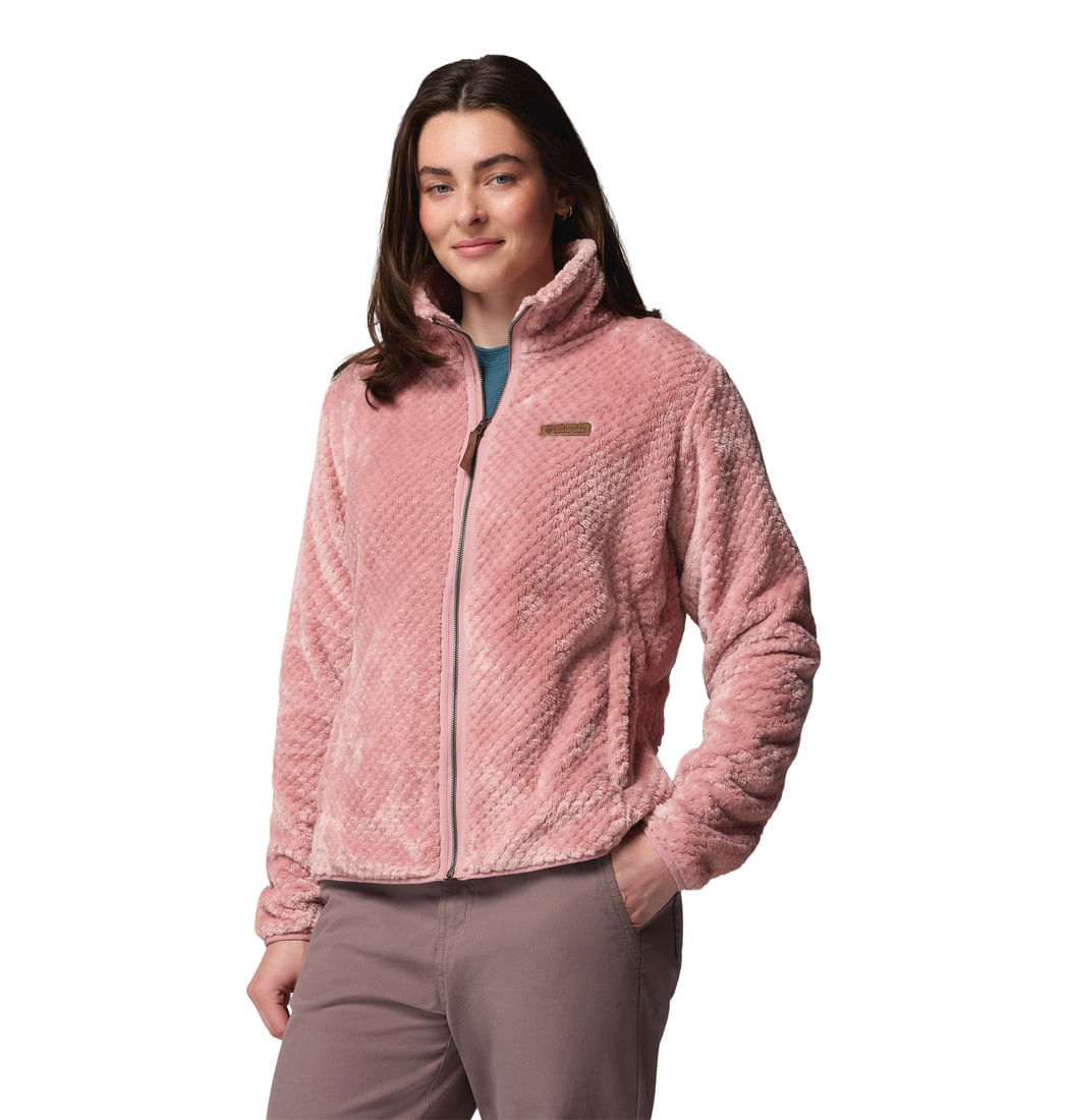 Polar Para Mujer Sherpa Cierre Completo Fire Side™ II Rosado Vestuario