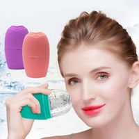 Molde Facial De Silicona para Terapia De Hielo Y Masaje x 2 unid.