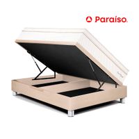 Cama Boxet Royal Dynasty 2 Plazas Champagne