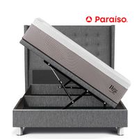 Dormitorio Boxet Gold Royal Balanzze Queen Gris