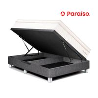 Cama Boxet Royal Dynasty Queen Gris