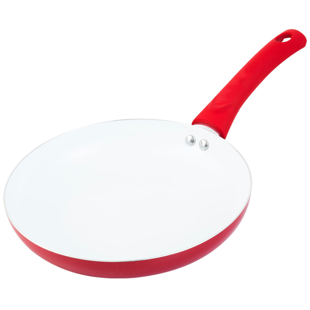 Sartén de Cerámica VIVA HOME 24cm Rojo