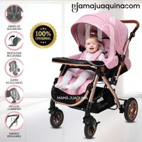 Coche Cuna De Lujo «SUNDARA VIP» Edición Limitada Rosa