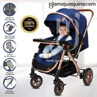 Coche Cuna De Lujo «SUNDARA VIP» Edición Limitada Azul