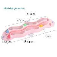 Laberinto para Gato con Ventosa -  Rosado