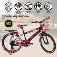 Bicicleta Para Niño Aro 16 «SPORT VZ» con Canasta Negro