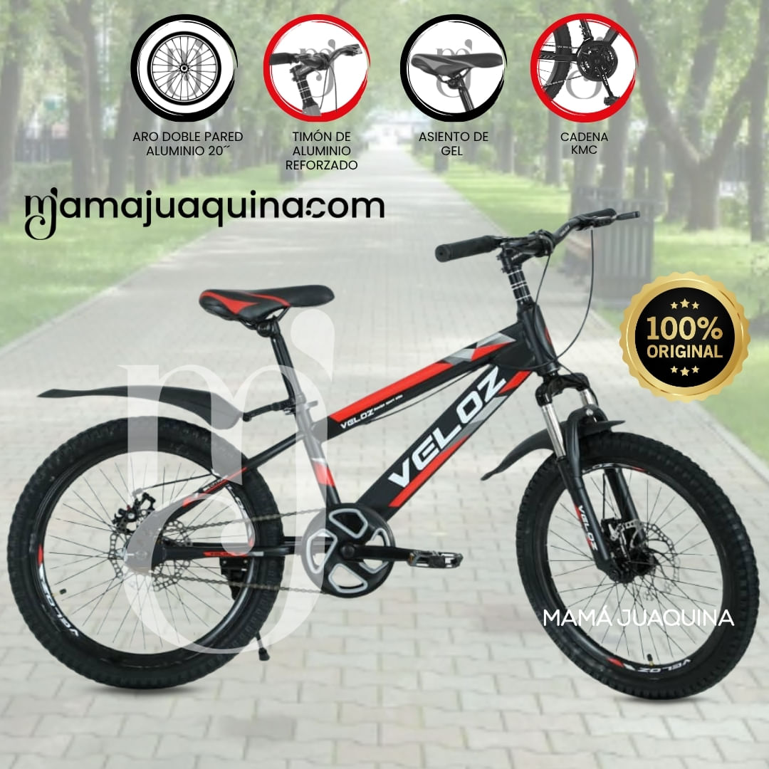Bicicleta Para Niño Aro 20 «PALMEIRA SMOL II» Negro