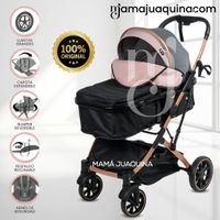 Coche Moisés «BREYELL» Rosa