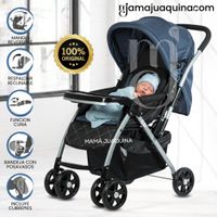 Coche Cuna de Lujo «VINCENT» Azul