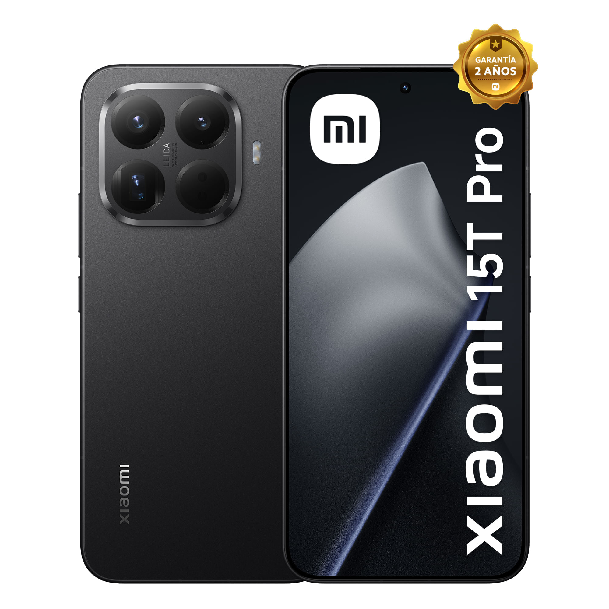Smartphone XIAOMI 15T Pro 6.8"" 12GB 512GB Leica 50MP + 50MP + 12MP Negro