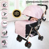 Coche Cuna de Paseo Mooi Rosa