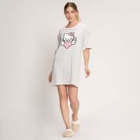 Camisón Pijama Mujer Hello Kitty Manga Corta