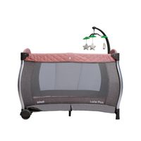 Cuna Playard Para Bebé Infanti Luna Plus Rosado