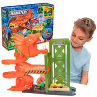 Set Pista Teamsterz Garage Serpiente + 2 Autos