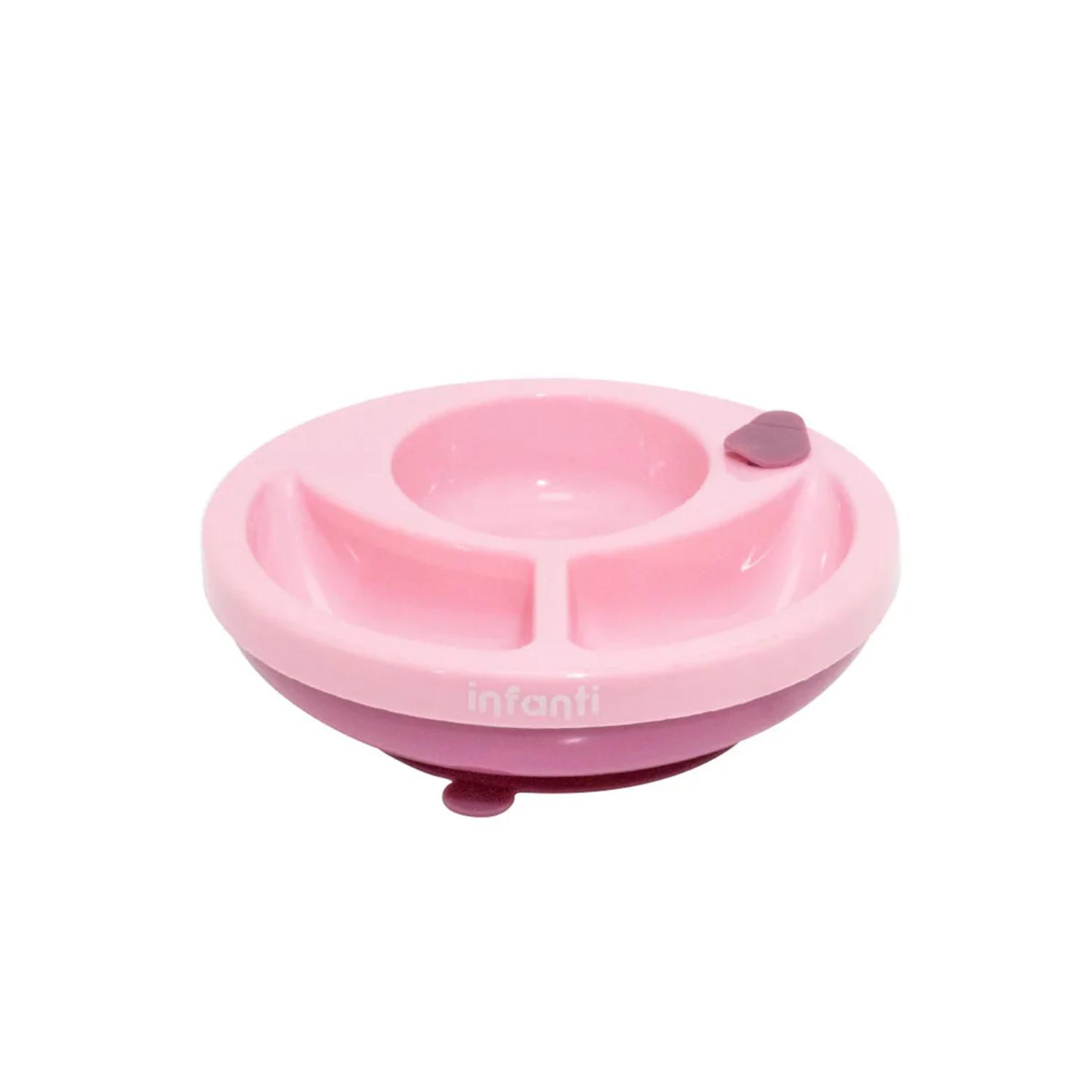 Plato Térmico Infanti Rosado