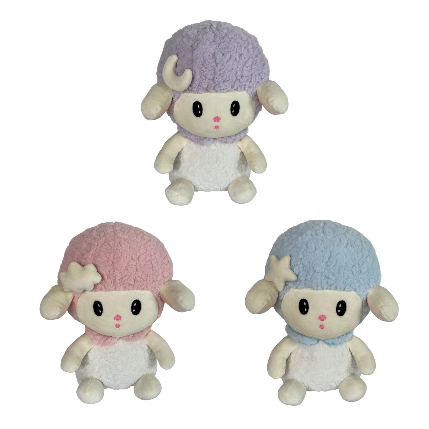 Peluche Kisses Ovejita Kawaii 35 Cm