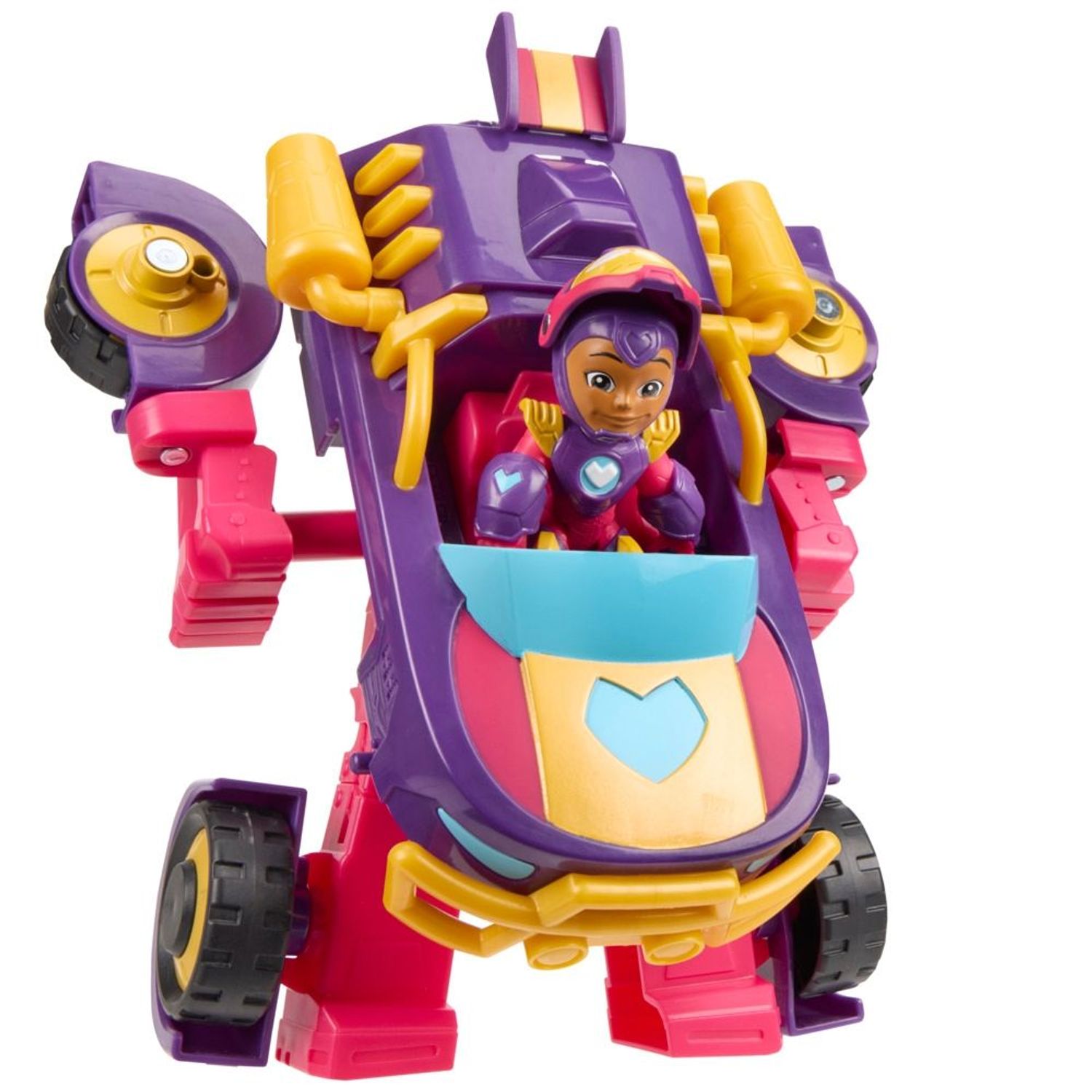 Vehículo Armadura 2 En 1 Ironheart Iron Man And His Awesome Friends