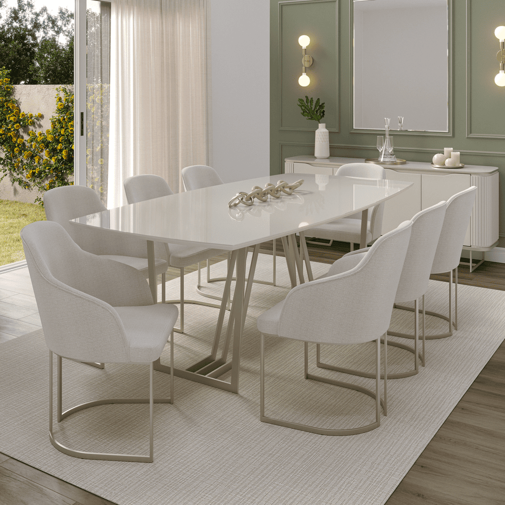 Juego De Comedor Brescia 8 Sillas