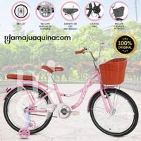Bicicleta Para Niña Aro 20 «LADY» con Canasta Rosa - copy