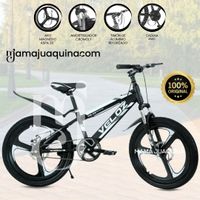 Bicicleta Deportiva Aro 20 «VELOZ» para Niños Negro