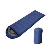 BOLSA DE DORMIR SLEEPING PARA CAMPING ACOLCHADO 200GR AZUL