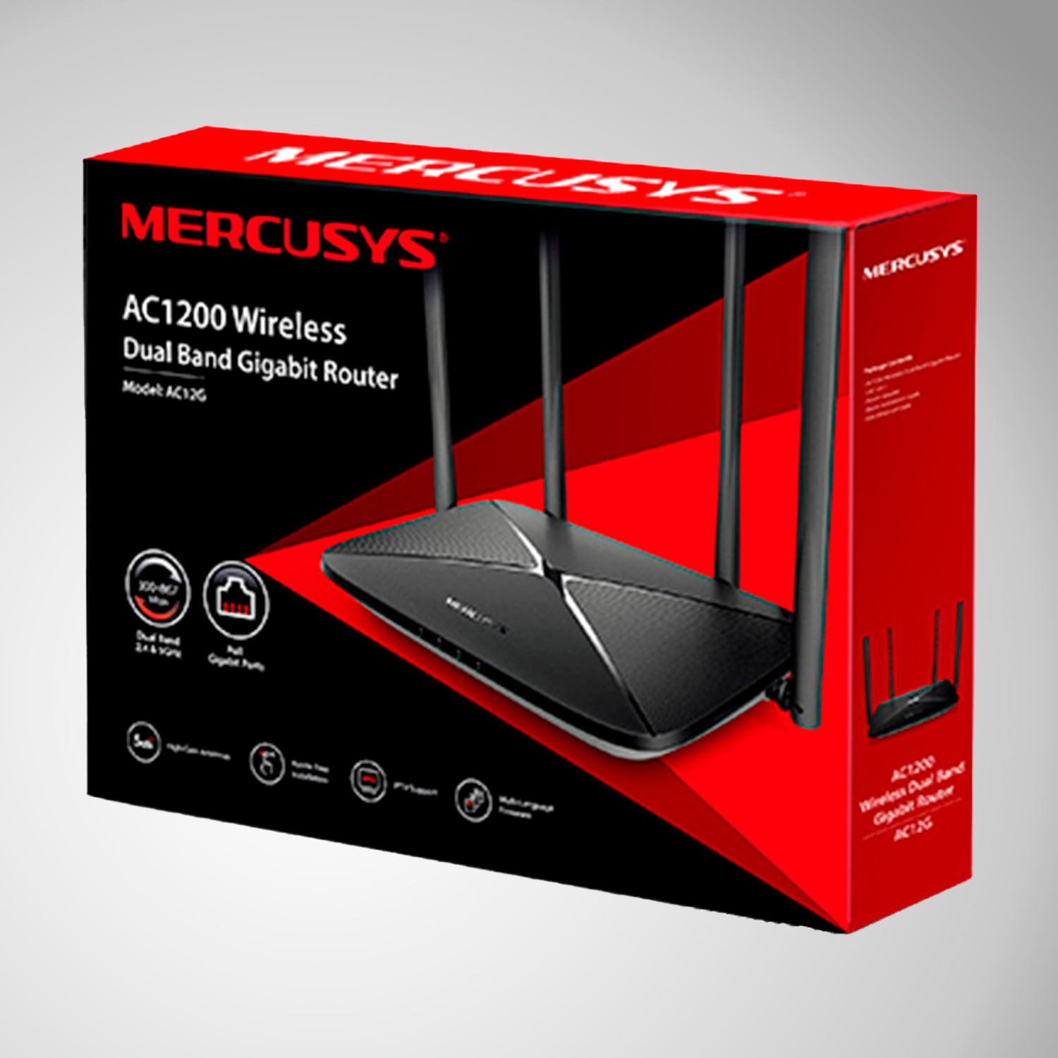 Router Tp Link Mercusys AC12G AC1200 Wireless