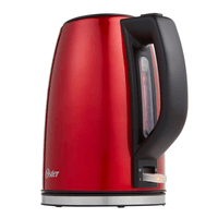 Hervidor Eléctrico Oster Acero Inox 1.7L BVSTKT673CR - Color rojo OFERTA