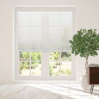 Cortina Roller Cortable Malla Solar Ivory 120x180cm Orange