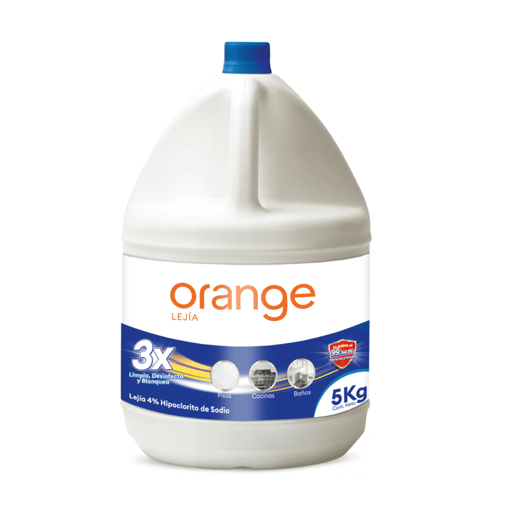 Lejía Orange Tradicional 5 Kg
