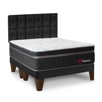 Dormitorio Europeo Platinium King + Cabecera Forli