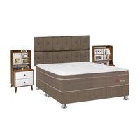 Dormitorio Sirius King + Velador Repisa Fashion Forli