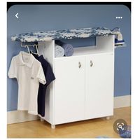 Mesa de Panchar Lucero color Blanco 2 puertas TU MESITA