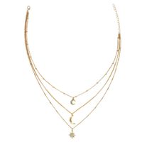Collar luna oro SINGULAR