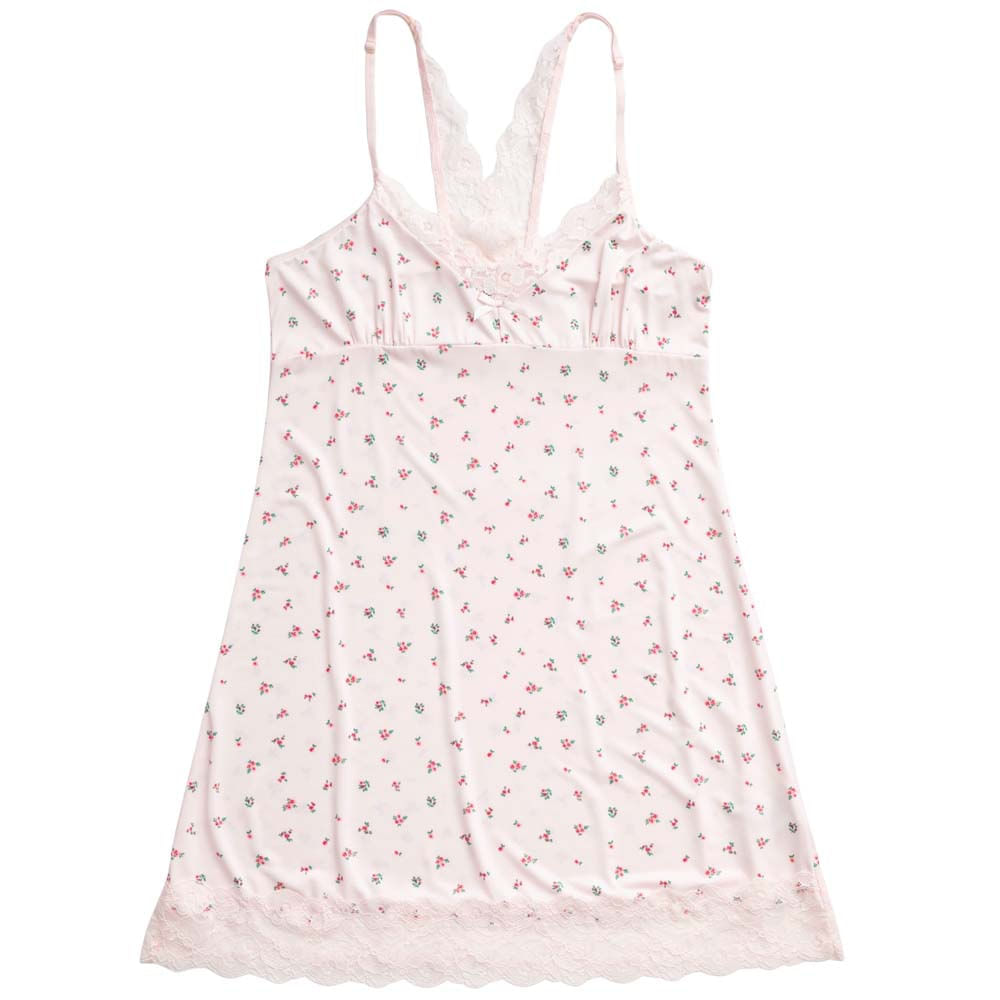 Pijamas Bvd / Manga Corta Camisón Encaje diseño Mujer SINGULAR