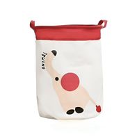 Cesto De Ropa Para Dormitorio Lavandería Diseño De Animales Elefante