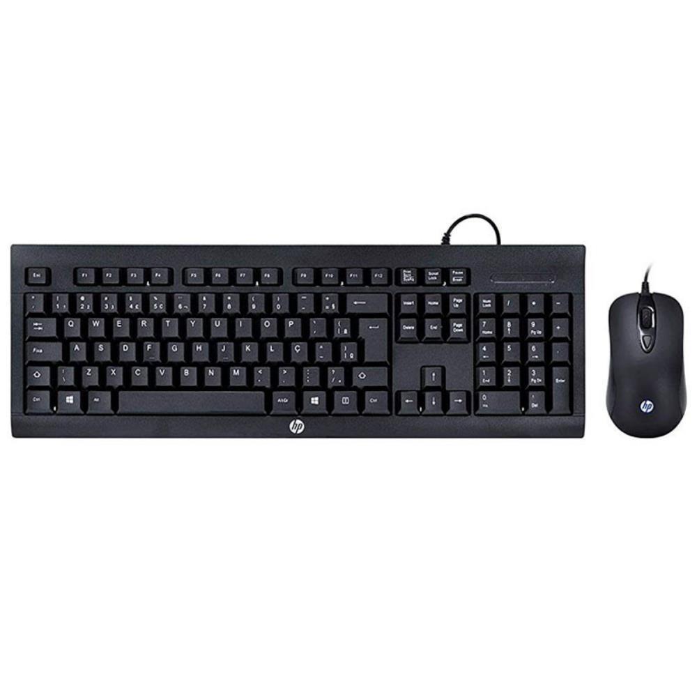 TECLADO + MOUSE COMBO 2 EN 1 GAMING KM100 – HP