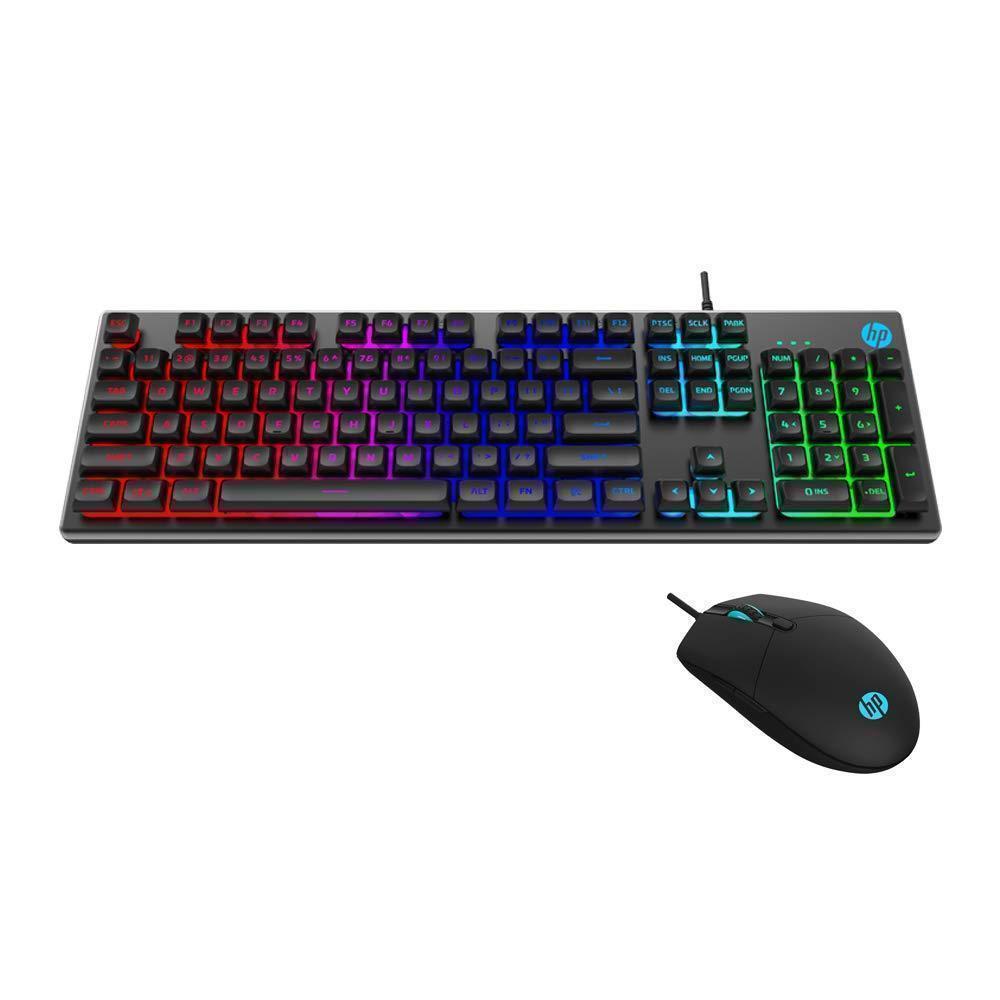 TECLADO Y MOUSE GAMER COMBO 2 EN 1 KM300F HP