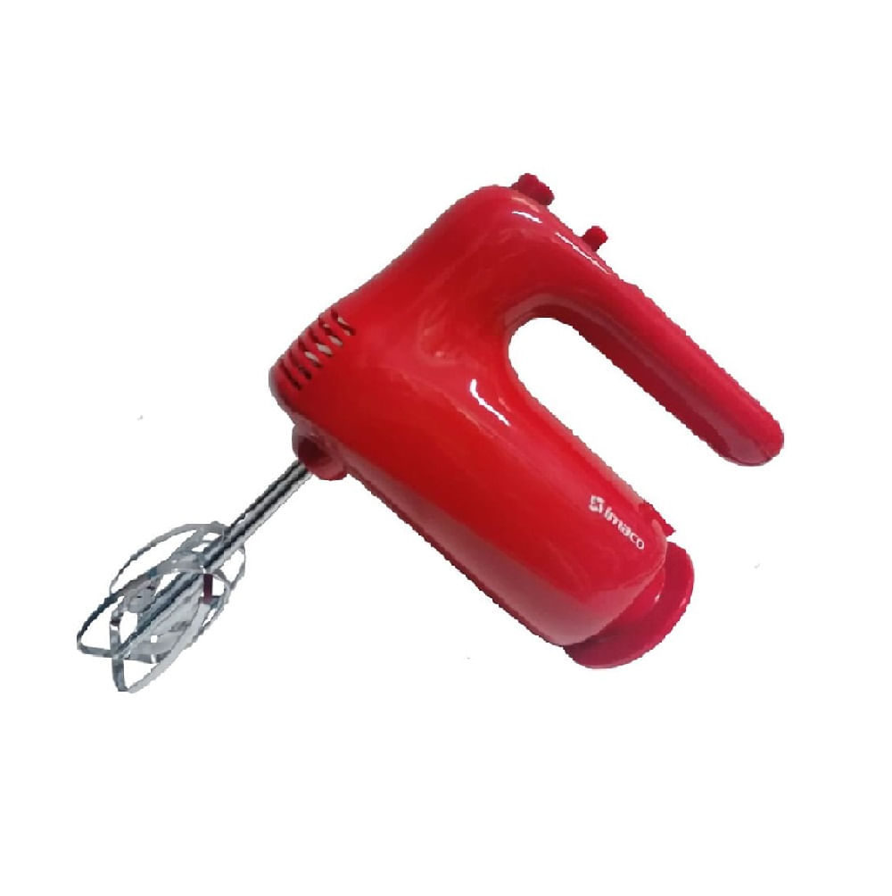 Batidora Manual de 5 Velocidades Rojo Imaco – HM 505R - MOTOR/150Watts !OFERTON!