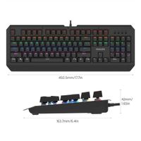Teclado Mecánico Philips para juegos SPK8413