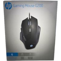 MOUSE HP GAMING G200 BLACK