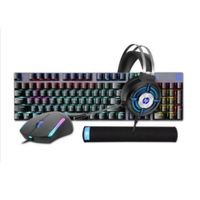 TECLADO, MOUSE Y AUDIFONOS COMBO GAMER 4 EN 1 GM3000 - HP