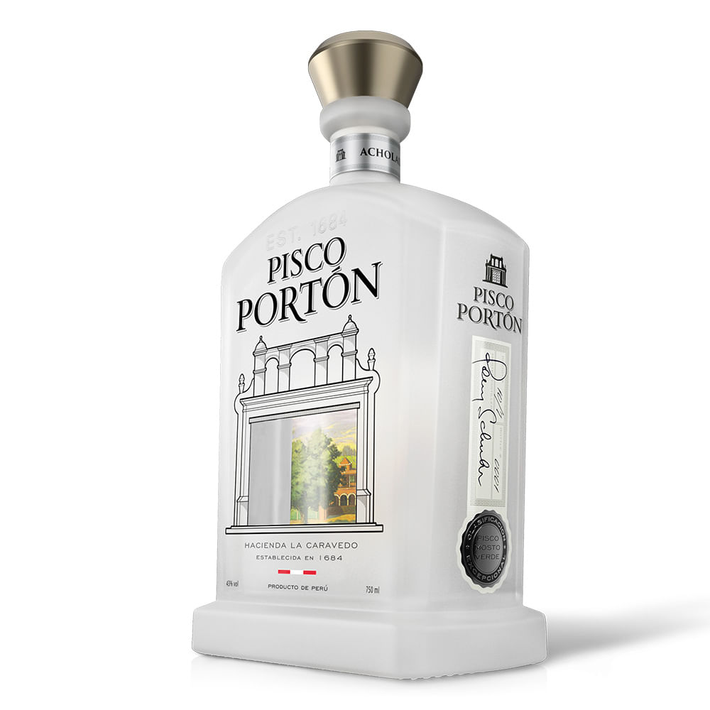 Pisco Portón Mosto Verde Acholado 750ml