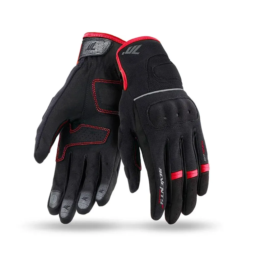 GUANTE SD-C54 VERAN URBAN HOM NGR/ROJ XL
