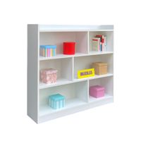 Organizador Escolar Librero estante Melamina color Blanco - TEMEL