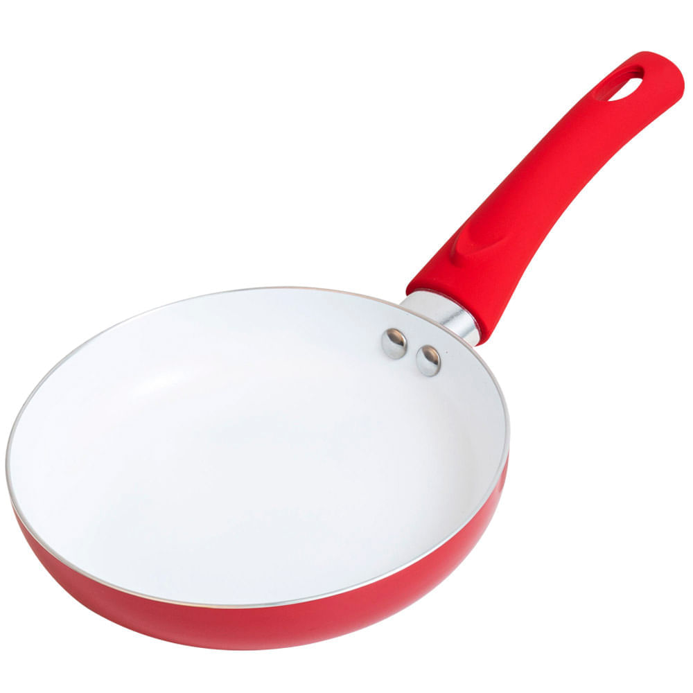Sartén de Cerámica VIVA HOME 18cm Rojo