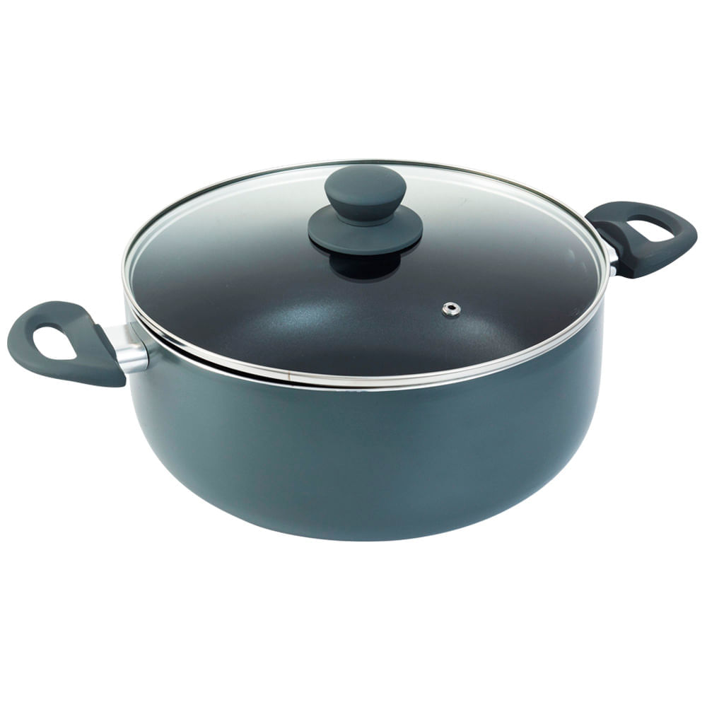Olla Antiadherente VIVA HOME 26cm Gris