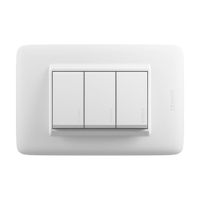 Conmutador Triple Blanco Dplus Bticino