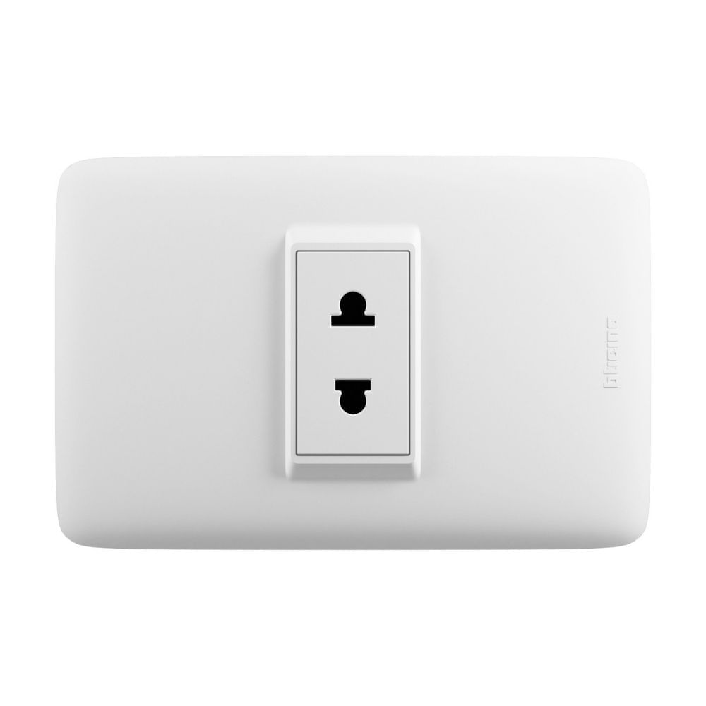 Tomacorriente Universal Blanco Dplus Bticino