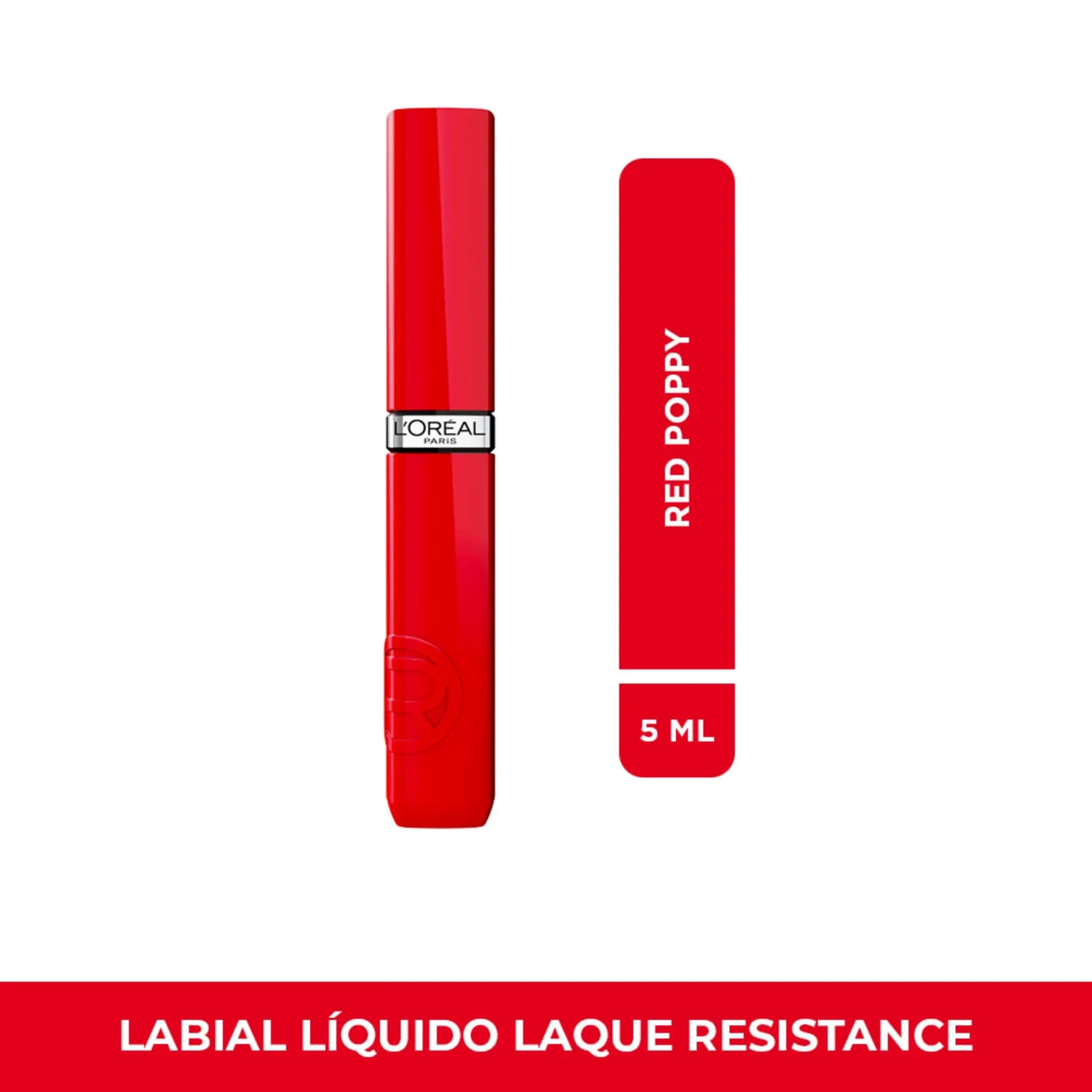 Labial Líquido Loreal Infallible Laque Rouge Poppy