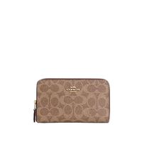 Billetera Coach Canvas Signature
